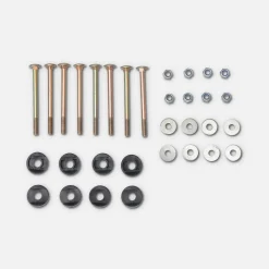 Rede de segurança trampolim do posto inferior 180 a 250cm, set de 4