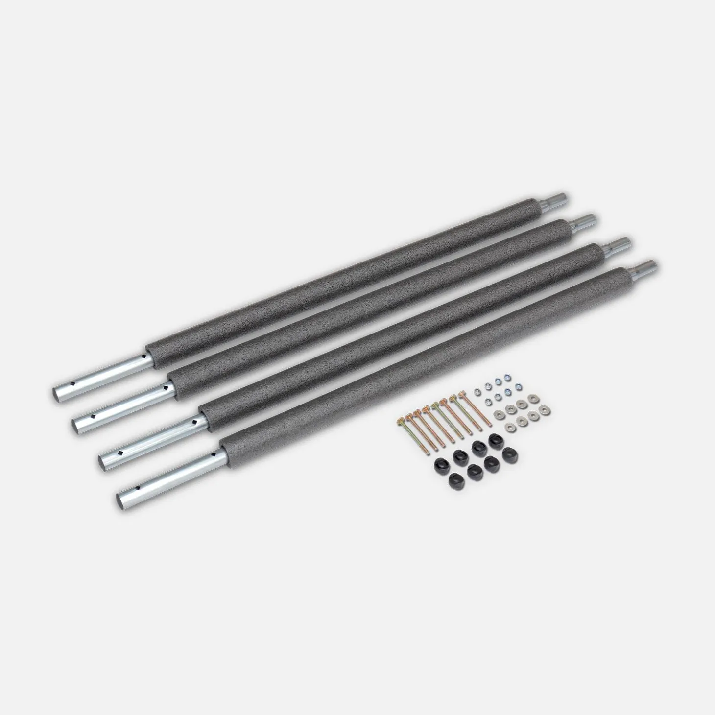 Rede de segurança trampolim do posto inferior 180 a 250cm, set de 4