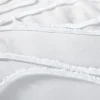 Roupa de cama algodão lavado tufted padrões arredondados, 2 lugares