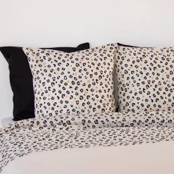 Roupa de cama de algodão reversível, 2 lugares
