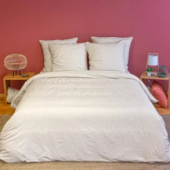 Roupa de roupa de cama de poliéster reversível, 2 lugares