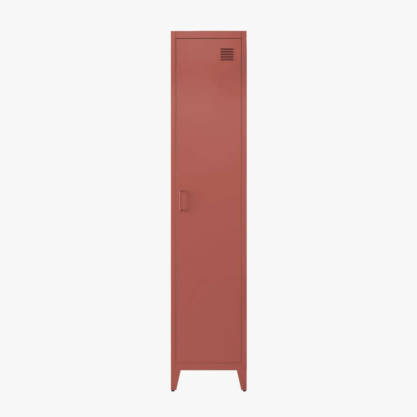 Roupeiro industrial em metal com 4 espaços de armazenamento