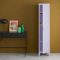 Roupeiro industrial em metal com 4 espaços de armazenamento