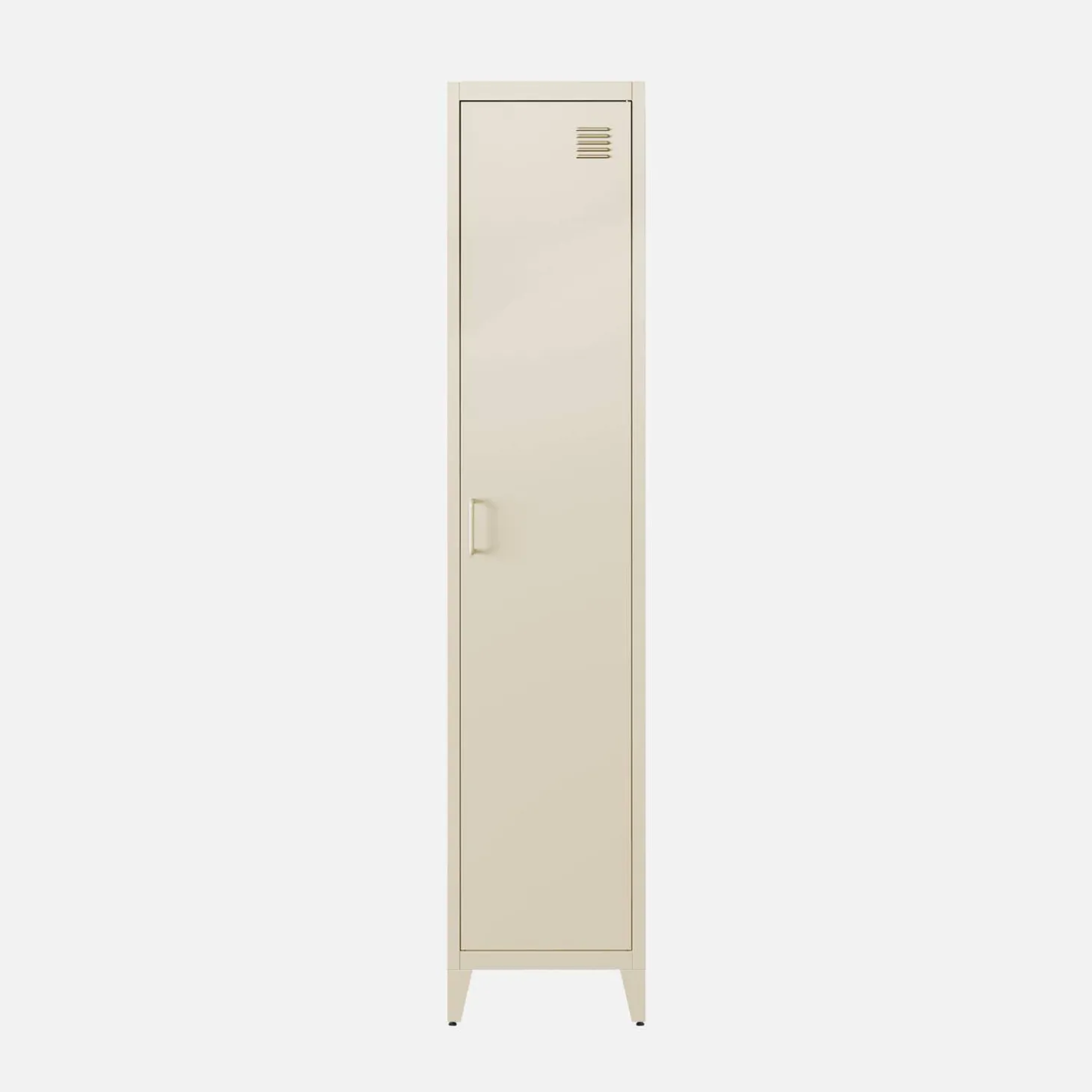 Roupeiro industrial em metal com 4 espaços de armazenamento, set de 3