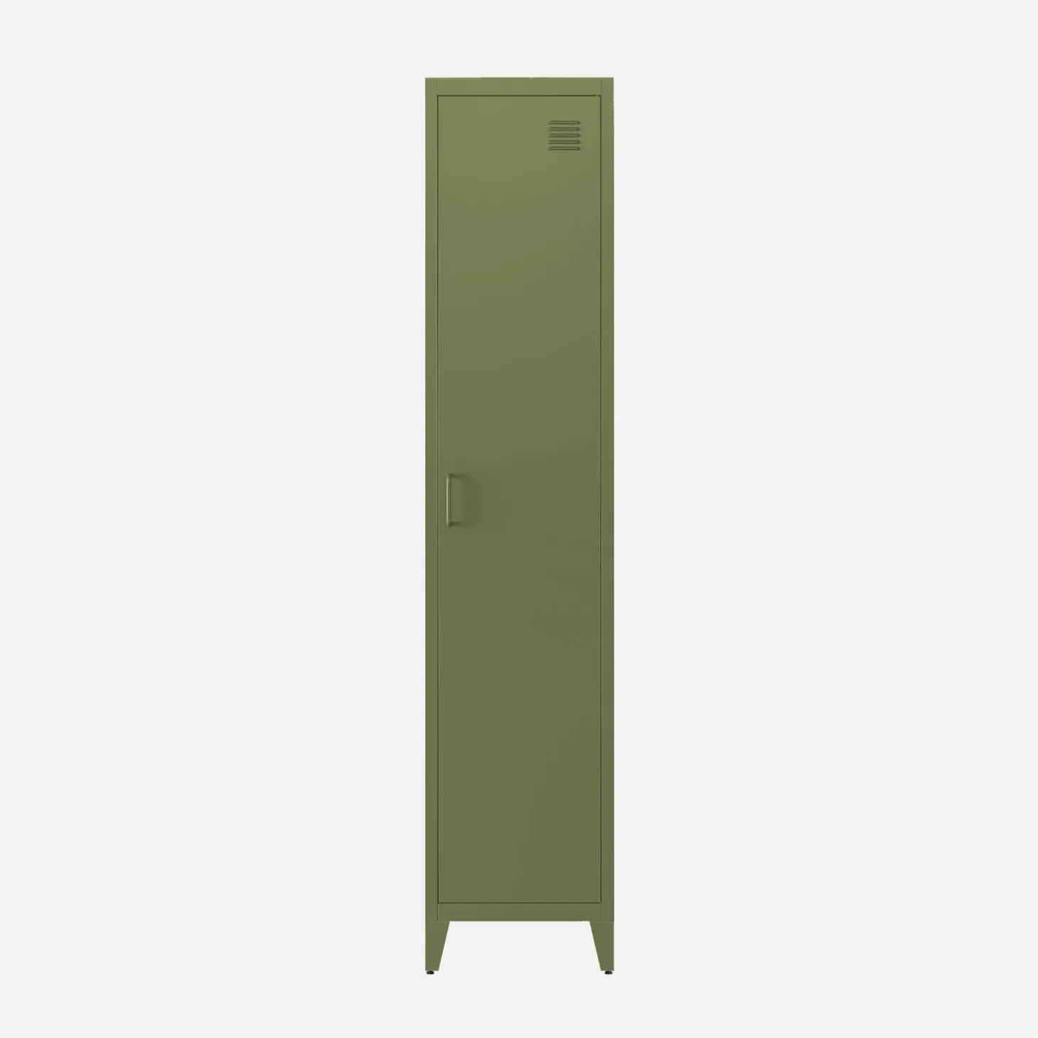 Roupeiro industrial em metal com 4 espaços de armazenamento, set de 3