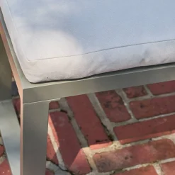 Sala de estar, mesa de jardim em alumínio, 9 lugares