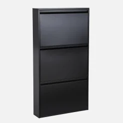 Sapateira industrial de metal com 3 gavetas