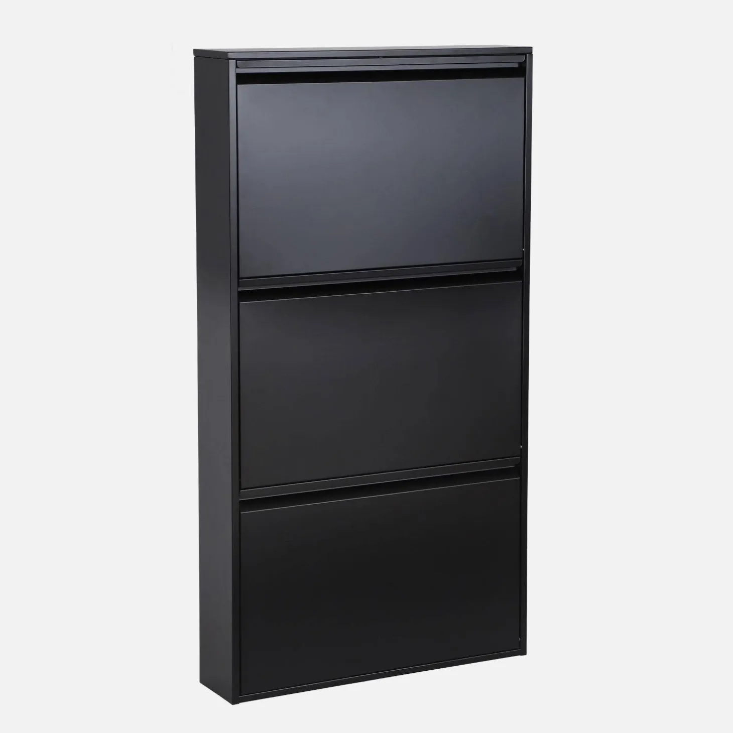 Sapateira industrial de metal com 3 gavetas