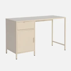 Secretaria em aço laminado, 1 gaveta