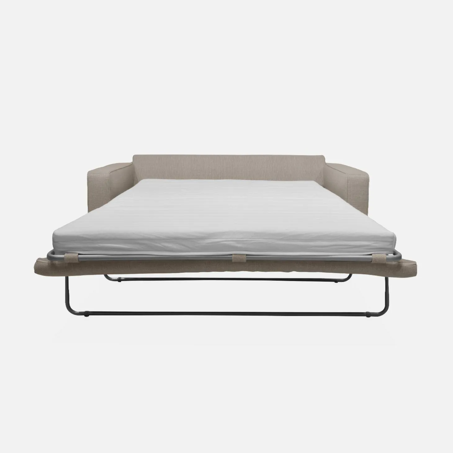 Sofá-cama com colchão, 3 lugares