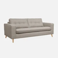 Sofá-cama com colchão, 3 lugares