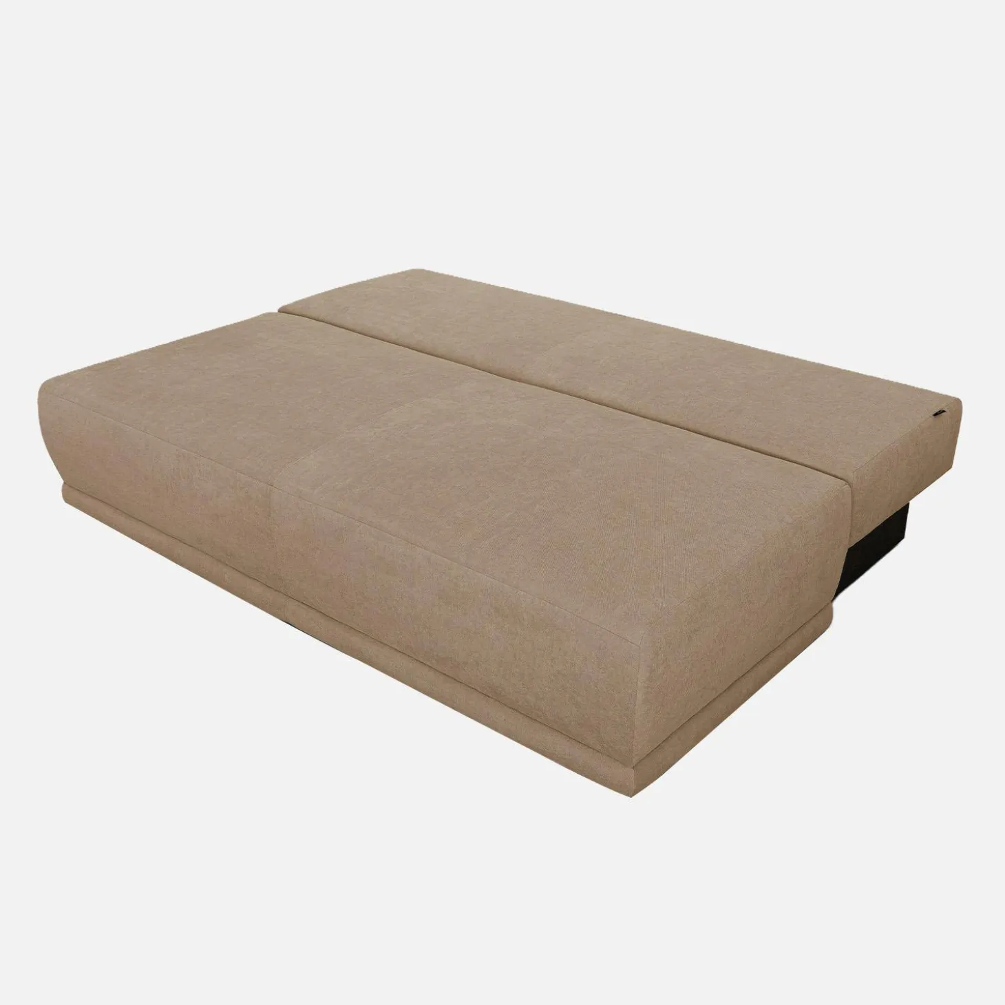 Sofá-cama conversível chenille, 3 lugares