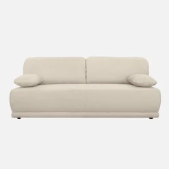 Sofá-cama conversível chenille, 3 lugares