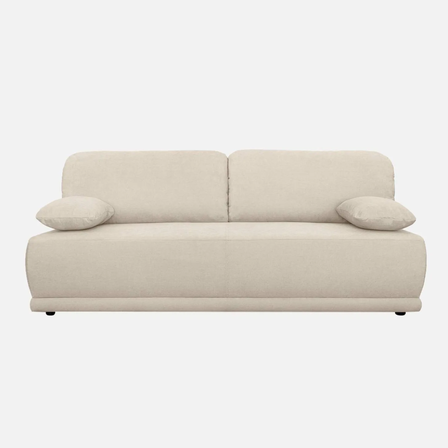 Sofá-cama conversível chenille, 3 lugares