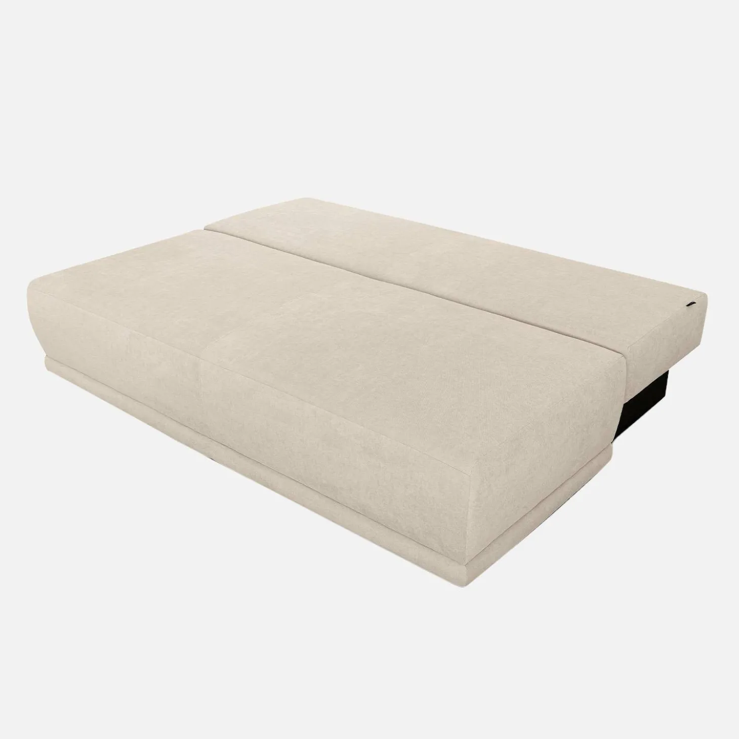 Sofá-cama conversível chenille, 3 lugares