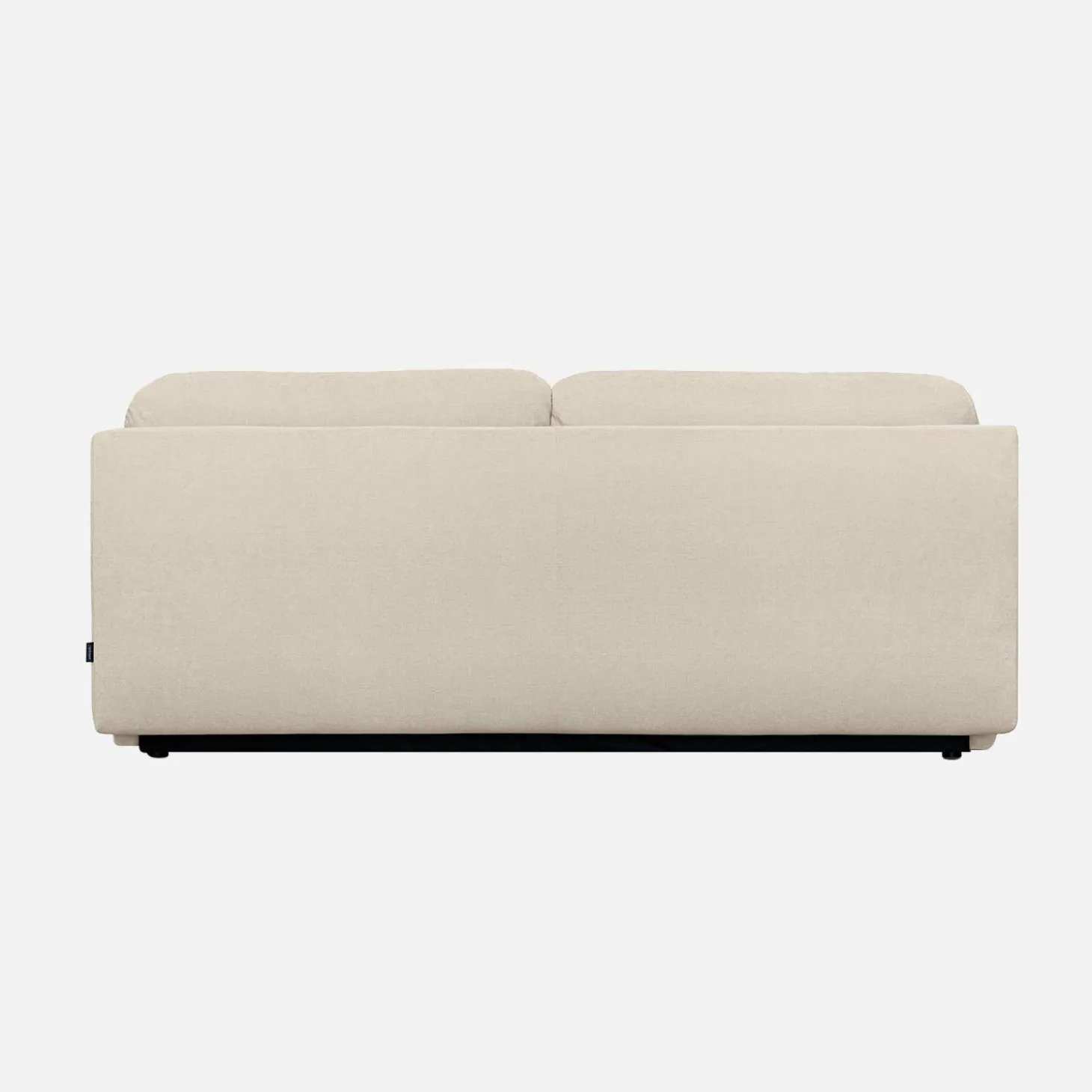 Sofá-cama conversível chenille, 3 lugares