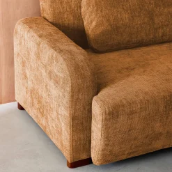 Sofá-cama conversível em tecido, 3 lugares