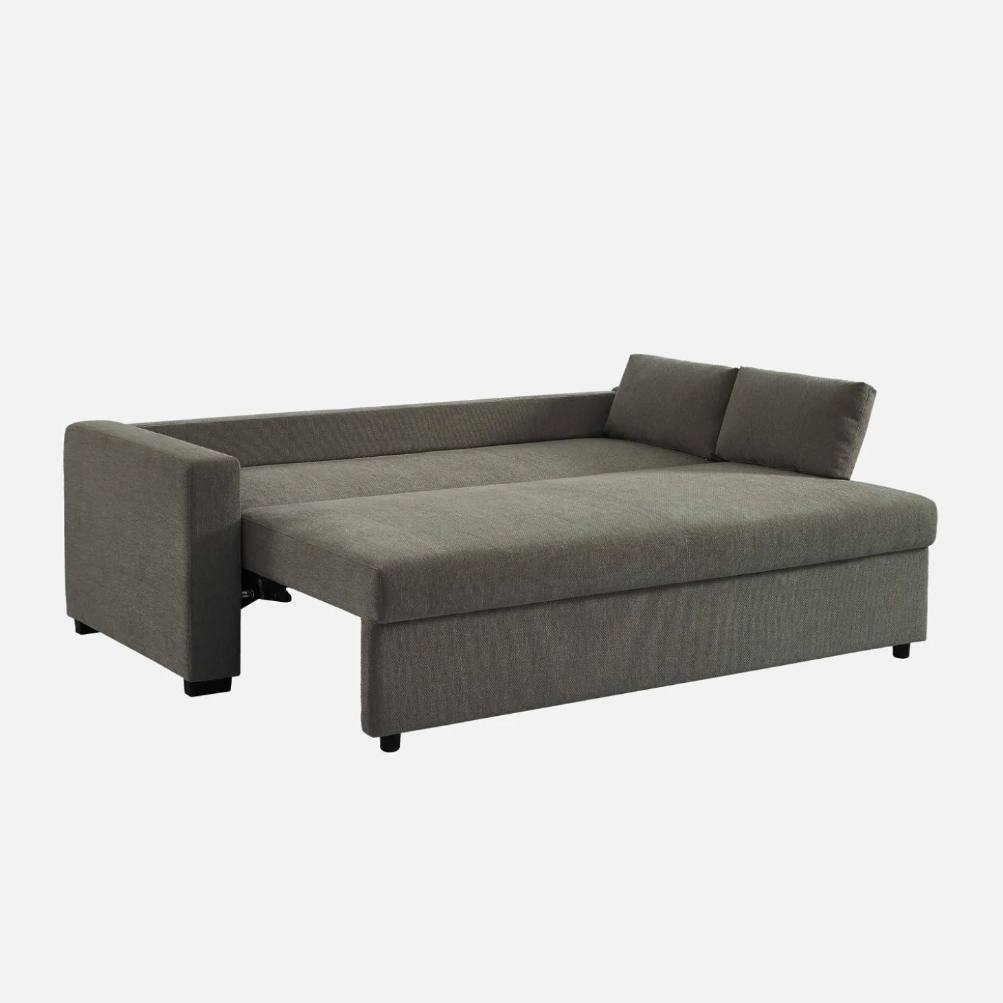 Sofá-cama conversível em tecido, 3 lugares