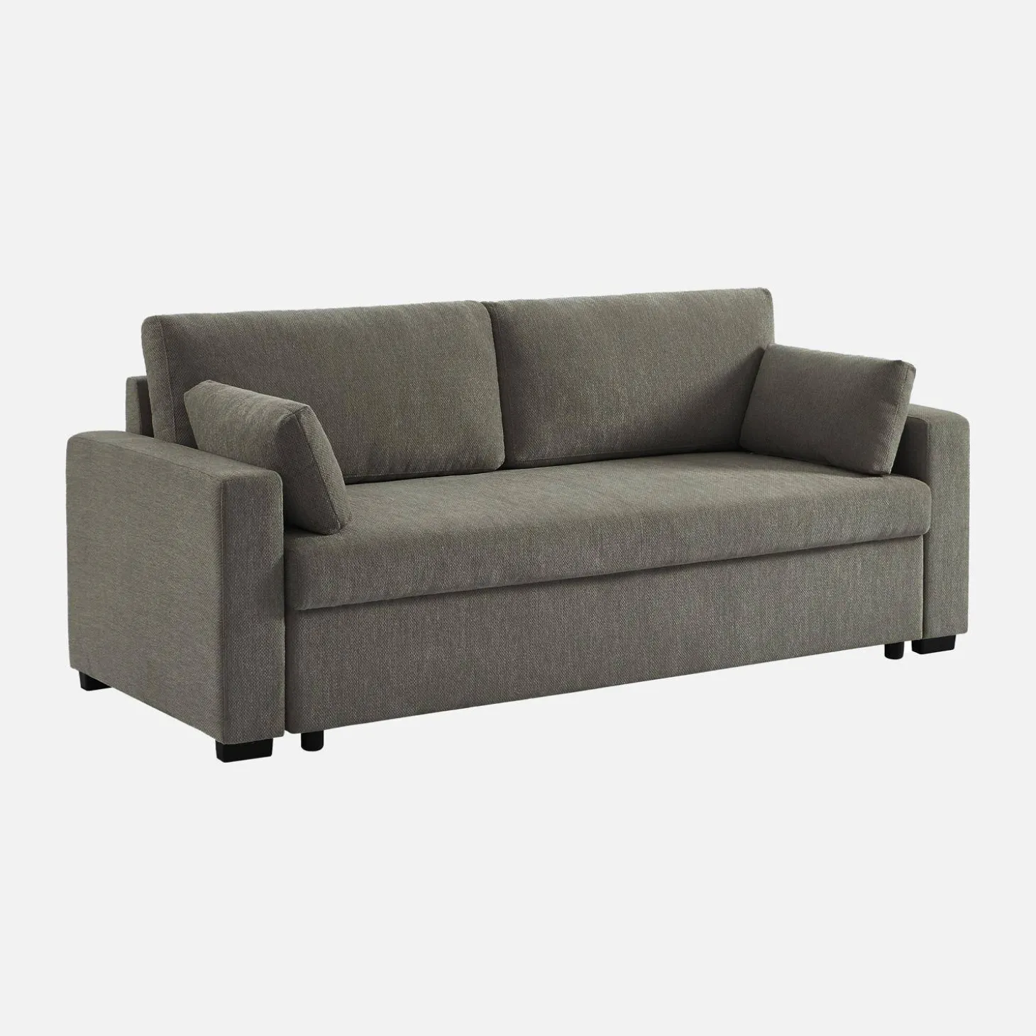 Sofá-cama conversível em tecido, 3 lugares