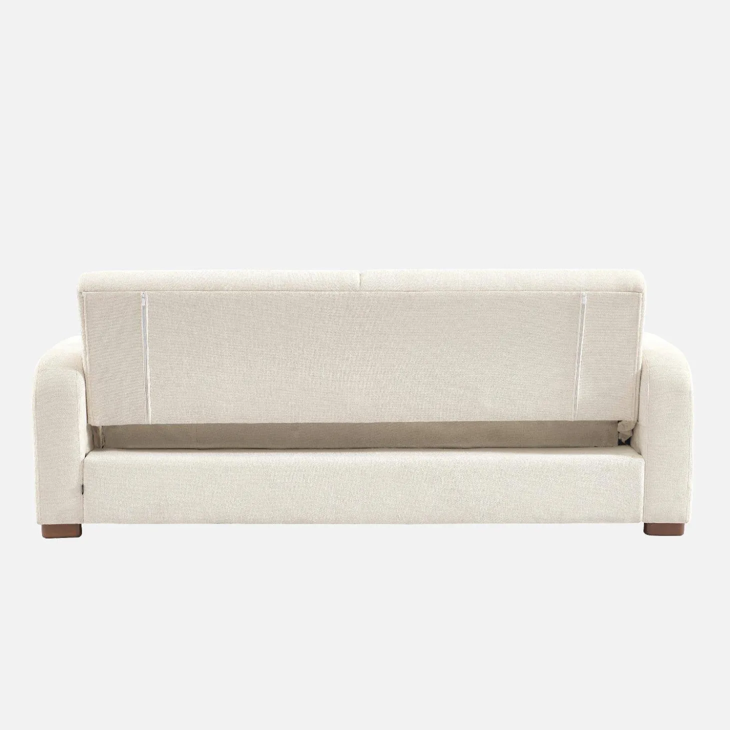 Sofá-cama conversível em tecido, 3 lugares