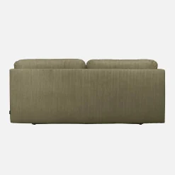 Sofá-cama conversível em veludo canelado, 3 lugares