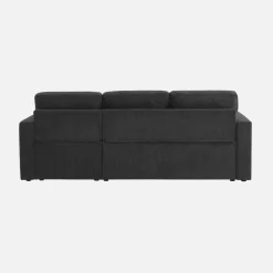 Sofá-cama de canto conversível, 3 lugares