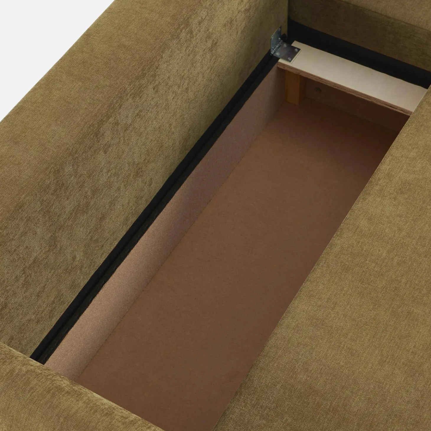 Sofá-cama de canto reversível com arrumação, 3 lugares