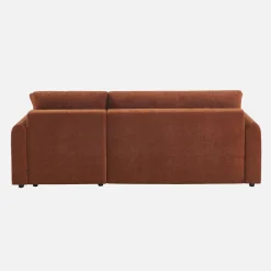 Sofá-cama de canto reversível com arrumação, 3 lugares