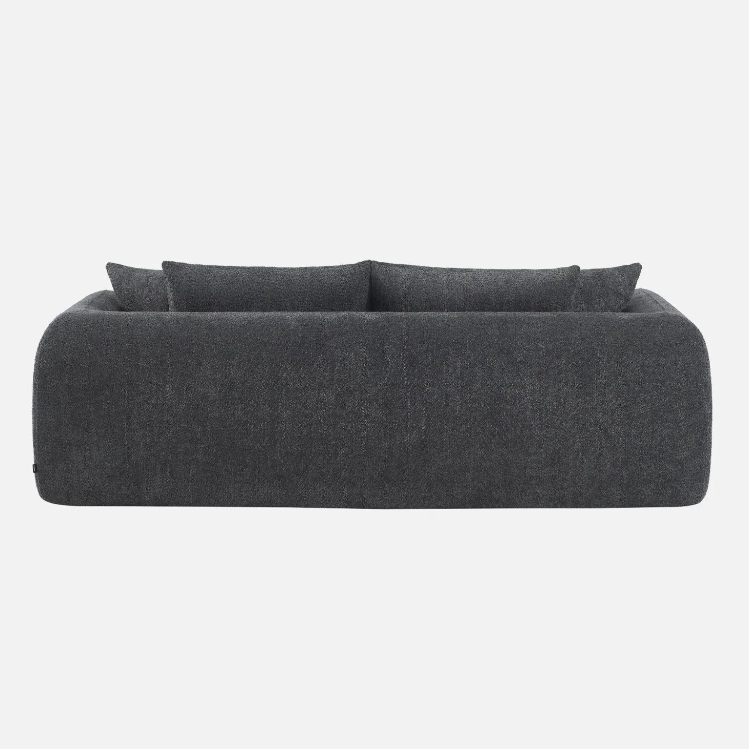 Sofá-cama em tecido bouclé, 3 lugares
