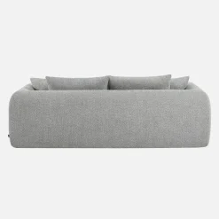 Sofá-cama em tecido bouclé, 3 lugares