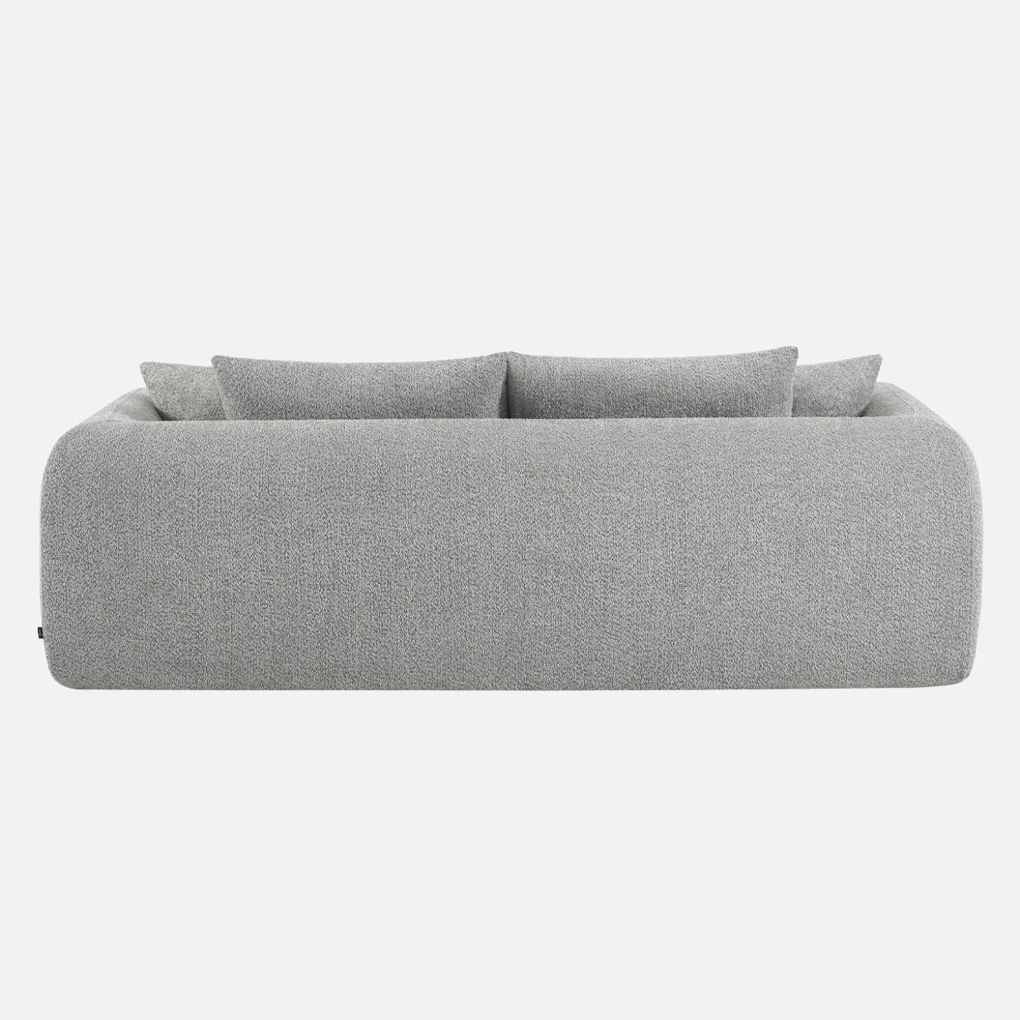 Sofá-cama em tecido bouclé, 3 lugares