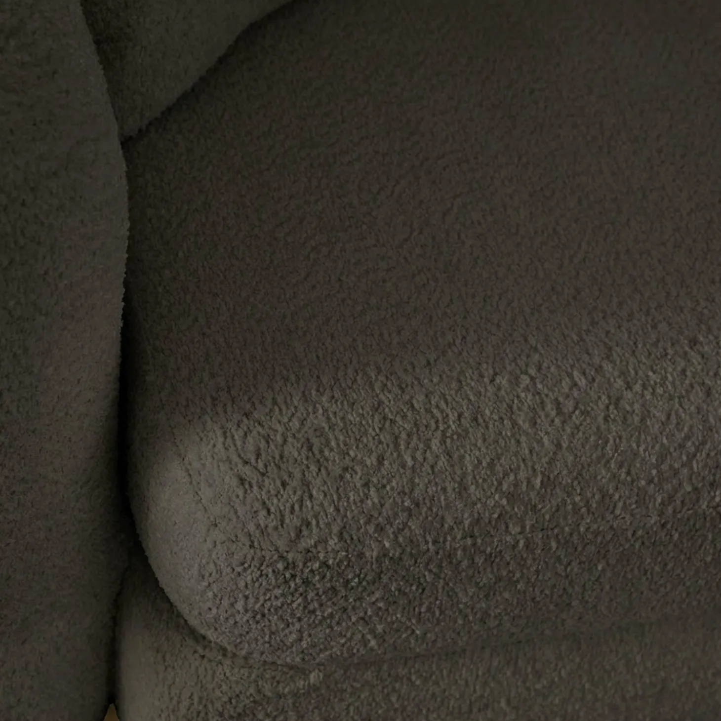 Sofá-cama em tecido bouclé, 3 lugares