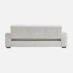 Sofá-cama em veludo canelado grosso, 3 lugares