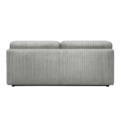 Sofá-cama em veludo canelado, 3 lugares