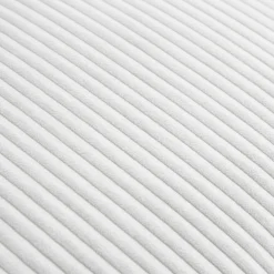 Sofá-cama reversível em veludo canelado com pés em metal, 2-3 lugares