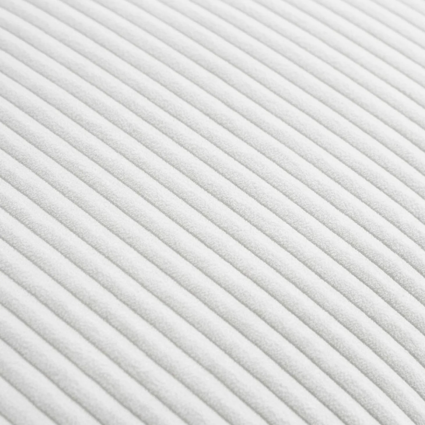 Sofá-cama reversível em veludo canelado com pés em metal, 2-3 lugares