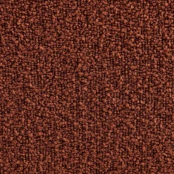 Sofá de canto modular com apoio para os pés em tecido bouclé, 5 lugares
