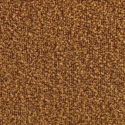 Sofá de canto modular com apoio para os pés em tecido bouclé, 7 lugares