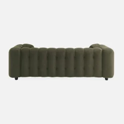 Sofá em tecido bouclé, 3 lugares