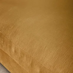 Sofá em tecido liso om capa removível, 2 lugares