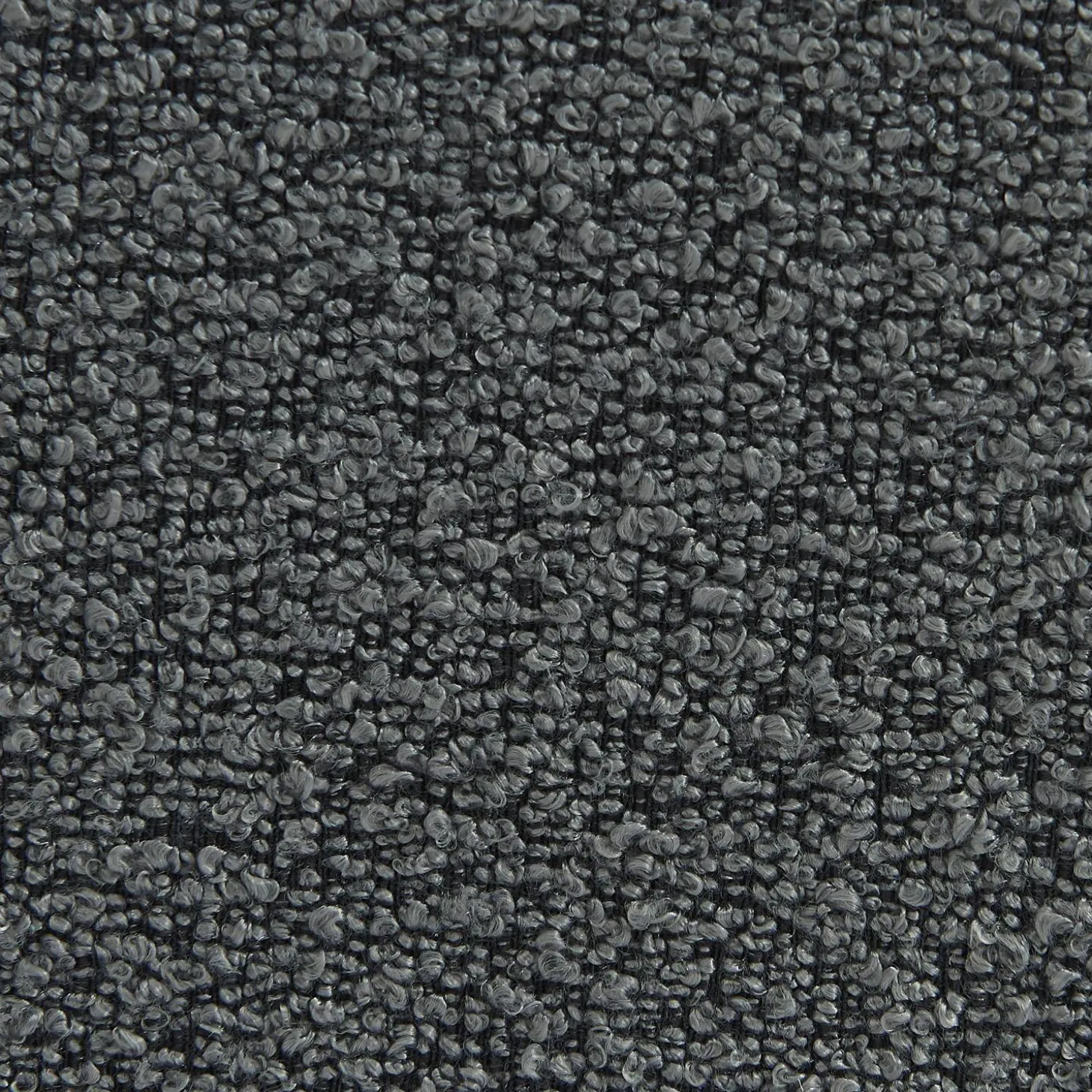 Sofá modular em boucle texturizado de 3 lugares