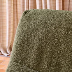 Sofá modular em tecido bouclé, 2 lugares
