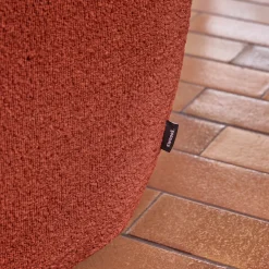 Sofá modular em tecido bouclé, 2 lugares