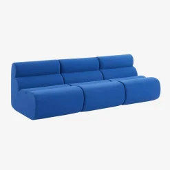 Sofá modular em tecido, 3 lugares