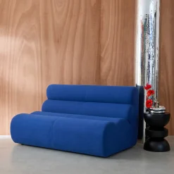 Sofá modular em tecido, 2 lugares