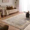 Tapete interior com padrão persa multicolorido