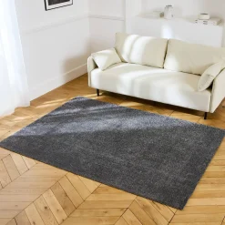 Tapete interior em veludo boucle antracite