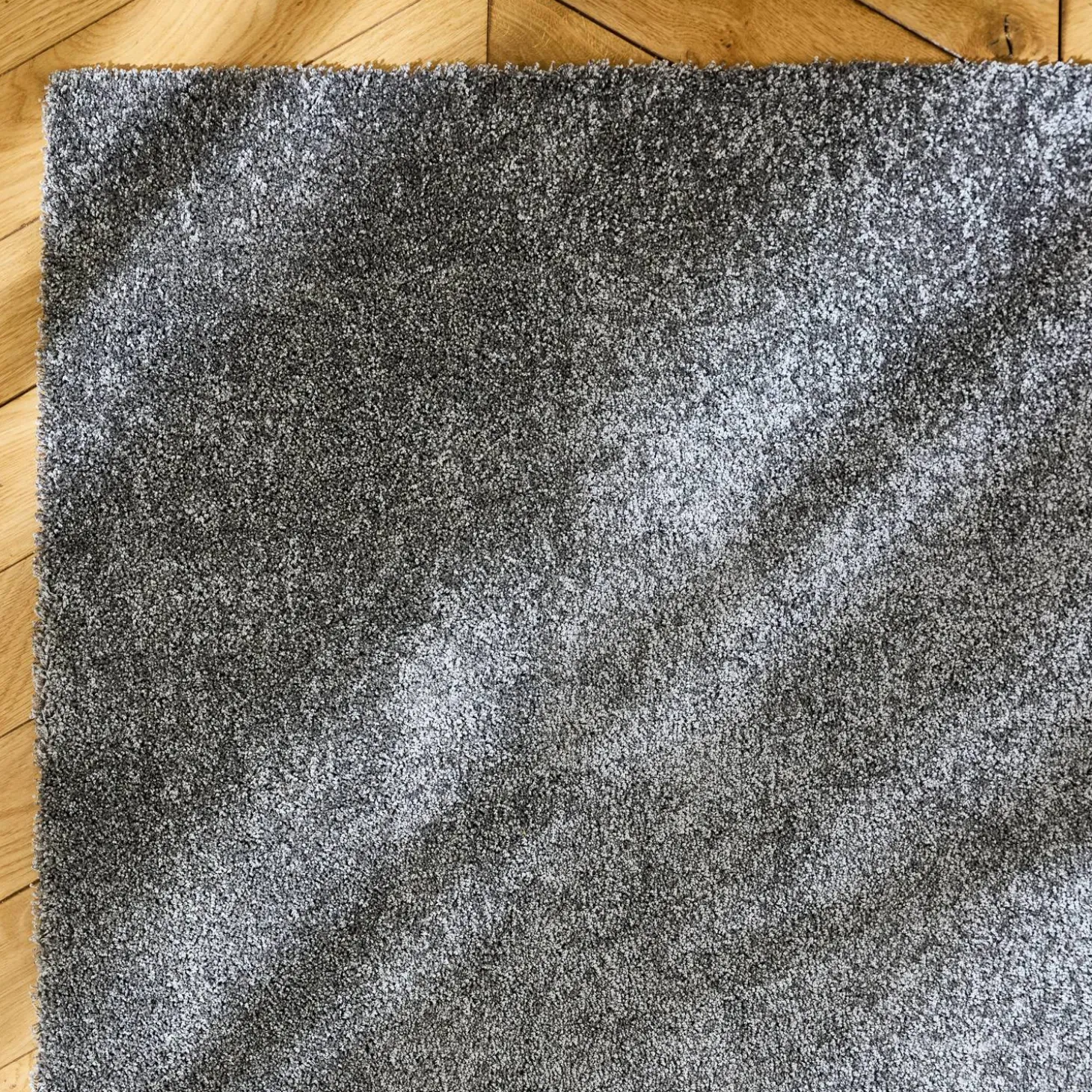 Tapete interior em veludo boucle antracite