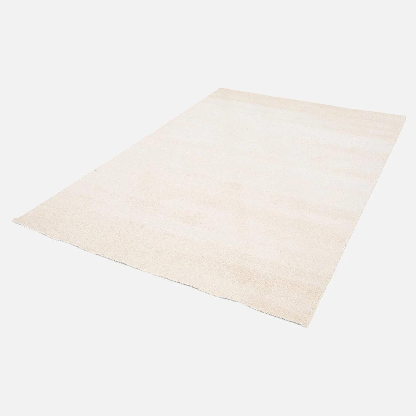 Tapete interior em veludo boucle creme
