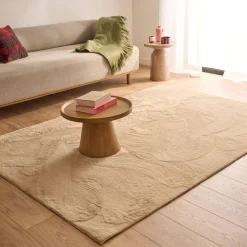 Tapete interior liso bege